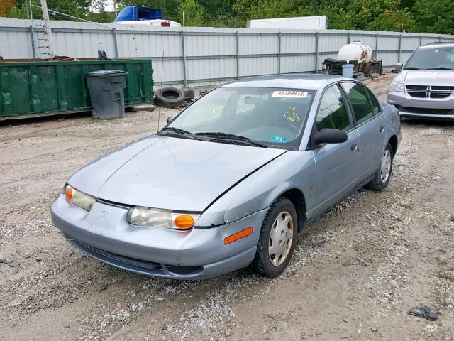 1G8ZH52871Z344559 - 2001 SATURN SL1 BLUE photo 2