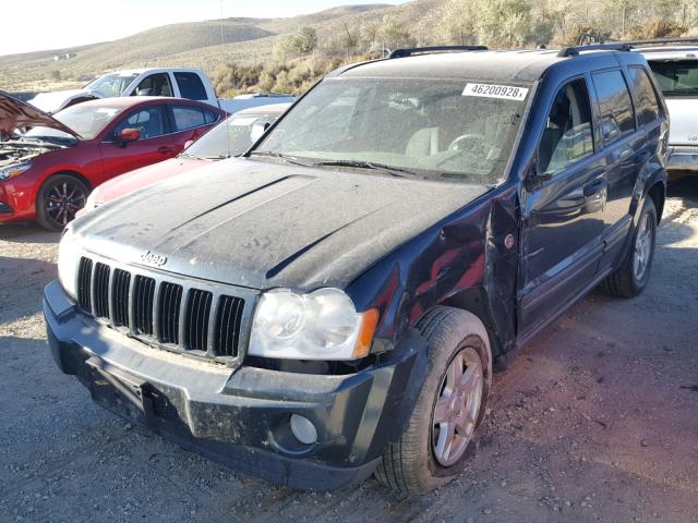 1J4HR48N85C502206 - 2005 JEEP GRAND CHER GRAY photo 2