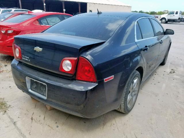 1G1ZC5EB8AF157126 - 2010 CHEVROLET MALIBU 1LT BLACK photo 4