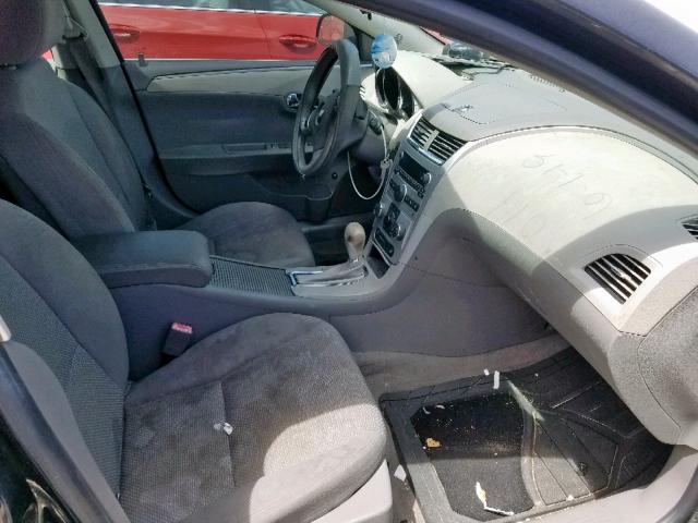 1G1ZC5EB8AF157126 - 2010 CHEVROLET MALIBU 1LT BLACK photo 5