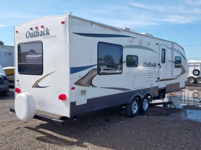 4YDT29020AB630388 - 2010 KEYSTONE OUTBACK WHITE photo 4