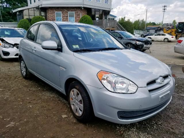 KMHCM3AC9AU181326 - 2010 HYUNDAI ACCENT BLU SILVER photo 1