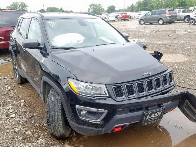 3C4NJDDB6HT597630 - 2017 JEEP COMPASS TR BLACK photo 1