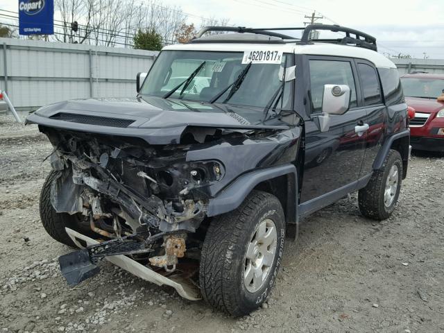 JTEBU11F370042075 - 2007 TOYOTA FJ CRUISER BLACK photo 2