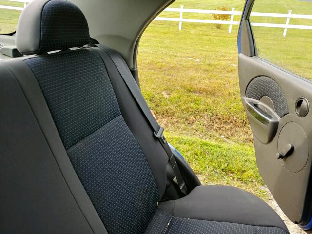 KL1TD56626B546796 - 2006 CHEVROLET AVEO BASE Mavi foto 6