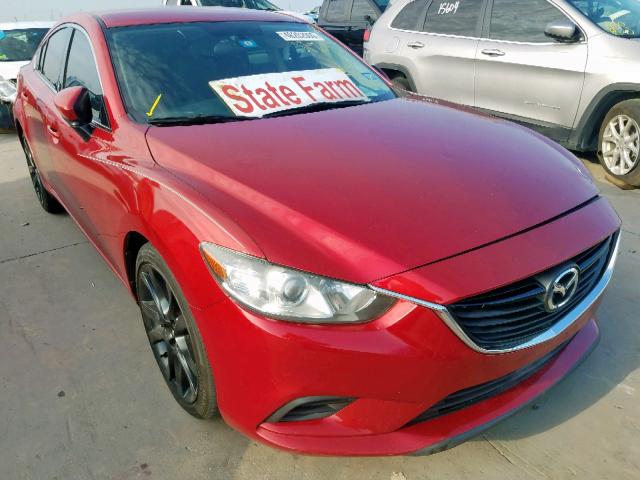 JM1GJ1U62F1174171 - 2015 MAZDA 6 SPORT RED photo 1