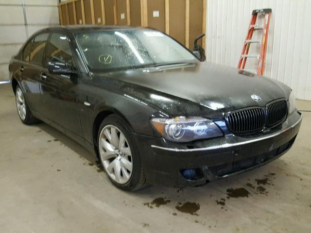 WBAHL83577DT09450 - 2007 BMW 750 BLACK photo 1