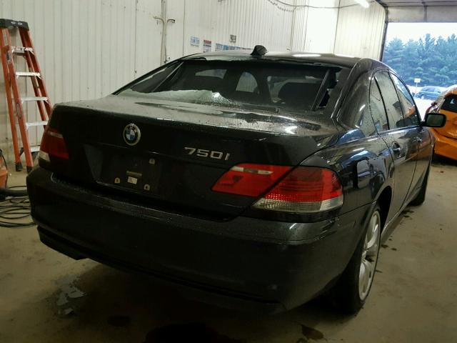 WBAHL83577DT09450 - 2007 BMW 750 BLACK photo 4