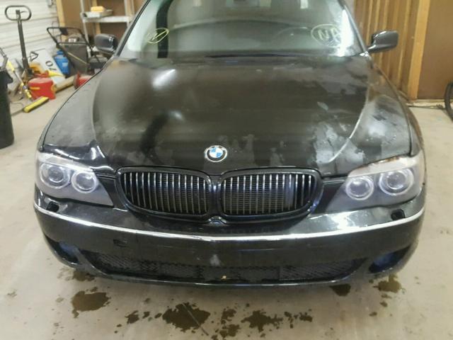 WBAHL83577DT09450 - 2007 BMW 750 BLACK photo 7