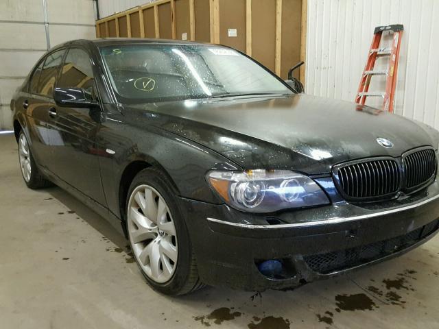 WBAHL83577DT09450 - 2007 BMW 750 BLACK photo 9