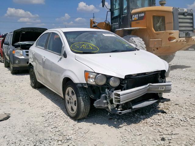 1G1JB5SH8D4217642 - 2013 CHEVROLET SONIC LS 白色 照片 1