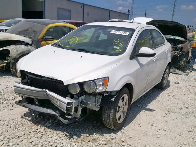 1G1JB5SH8D4217642 - 2013 CHEVROLET SONIC LS 白色 照片 2