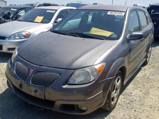 5Y2SL658X8Z416100 - 2008 PONTIAC VIBE GRAY photo 2