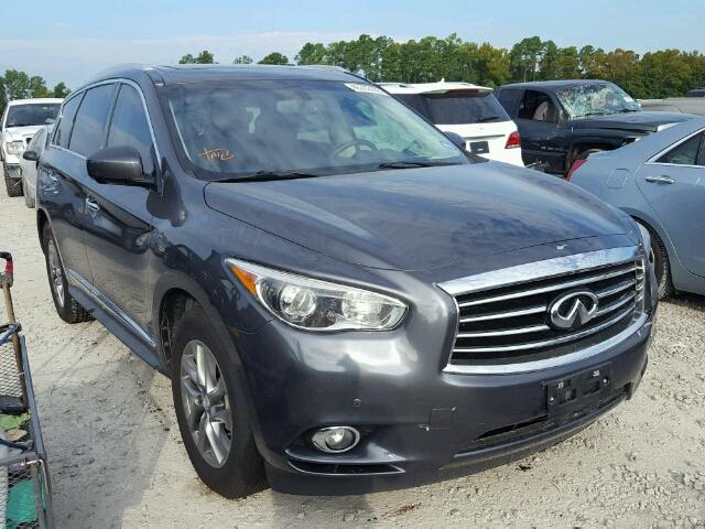 5N1AL0MNXDC314983 - 2013 INFINITI JX35 BASE GRAY photo 1