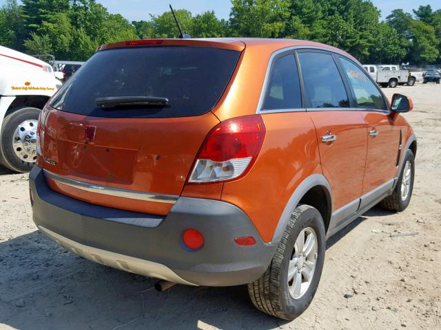 3GSCL33P48S618719 - 2008 SATURN VUE XE ORANGE photo 4