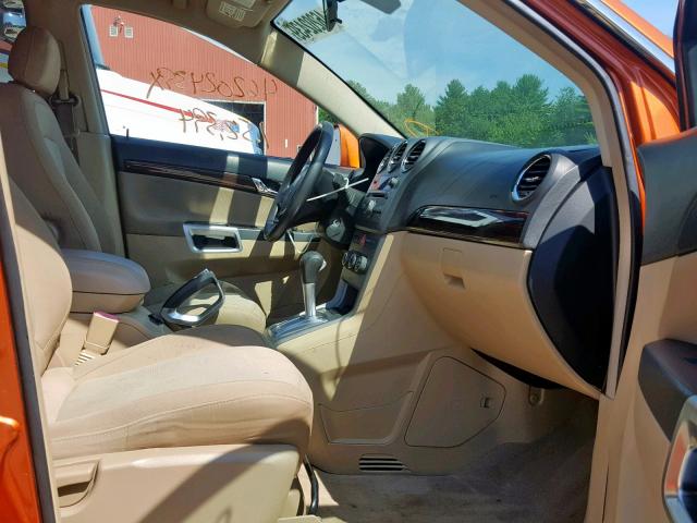 3GSCL33P48S618719 - 2008 SATURN VUE XE ORANGE photo 5