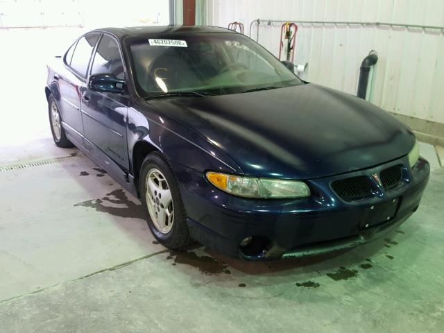 1G2WP52K61F153681 - 2001 PONTIAC GRAND PRIX BLUE photo 1