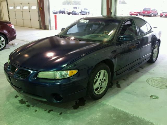 1G2WP52K61F153681 - 2001 PONTIAC GRAND PRIX BLUE photo 2