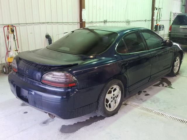 1G2WP52K61F153681 - 2001 PONTIAC GRAND PRIX BLUE photo 4
