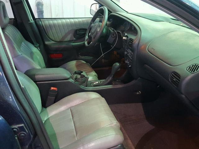 1G2WP52K61F153681 - 2001 PONTIAC GRAND PRIX BLUE photo 5
