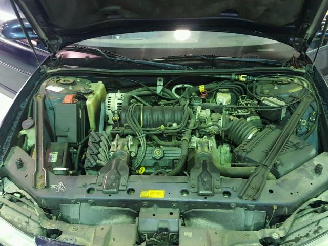 1G2WP52K61F153681 - 2001 PONTIAC GRAND PRIX BLUE photo 7