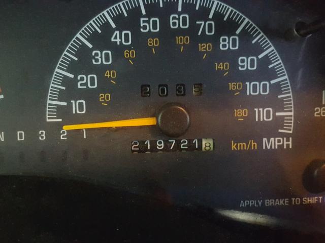 1G2WP52K61F153681 - 2001 PONTIAC GRAND PRIX BLUE photo 8