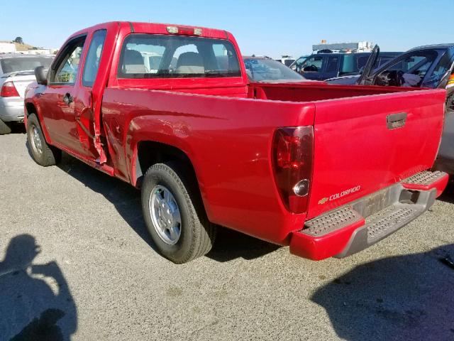 1GCCS198468239342 - 2006 CHEVROLET COLORADO RED photo 3