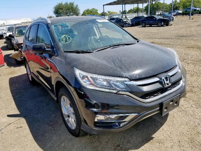 5J6RM3H79GL024010 - 2016 HONDA CR-V EXL BLACK photo 1