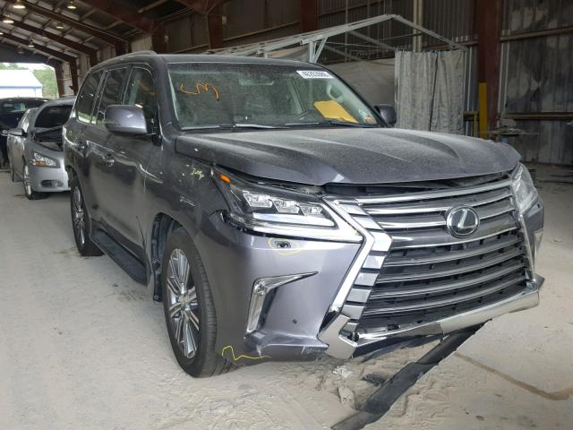 JTJHY7AXXH4225799 - 2017 LEXUS LX 570 GRAY photo 1