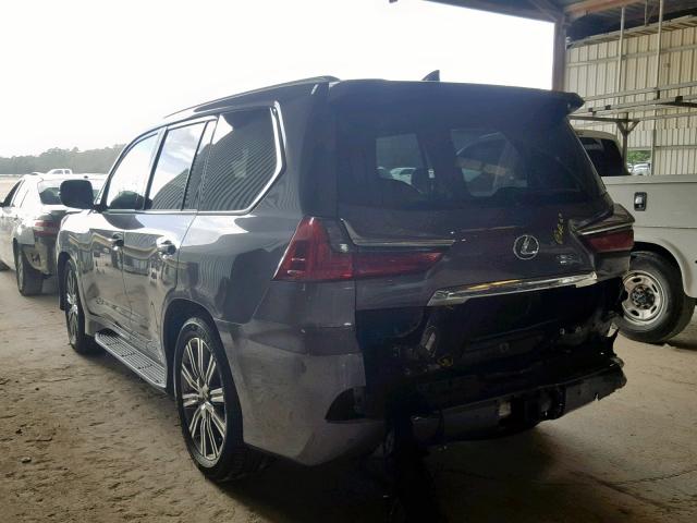 JTJHY7AXXH4225799 - 2017 LEXUS LX 570 GRAY photo 3