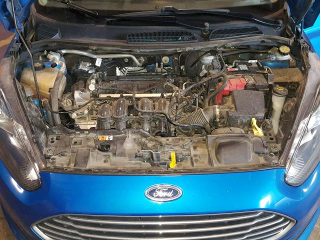 3FADP4BJ6FM104921 - 2015 FORD FIESTA SE BLUE photo 7