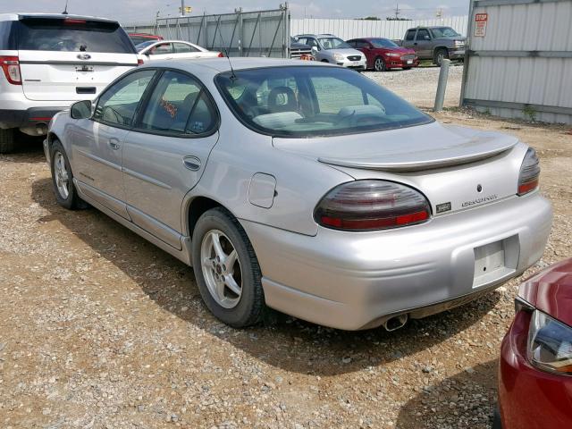 1G2WP52K82F153814 - 2002 PONTIAC GRAND PRIX SILVER photo 3