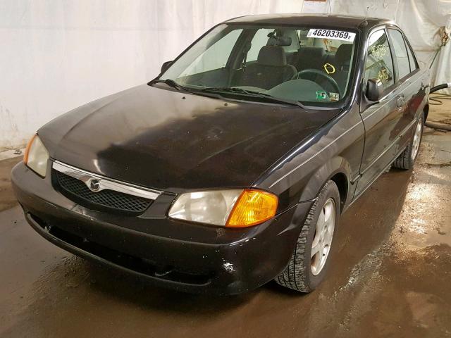 JM1BJ2215Y0219670 - 2000 MAZDA PROTEGE ES 黑色 照片 2