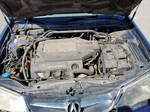 19UUA566X2A056209 - 2002 ACURA 3.2TL BLUE photo 7