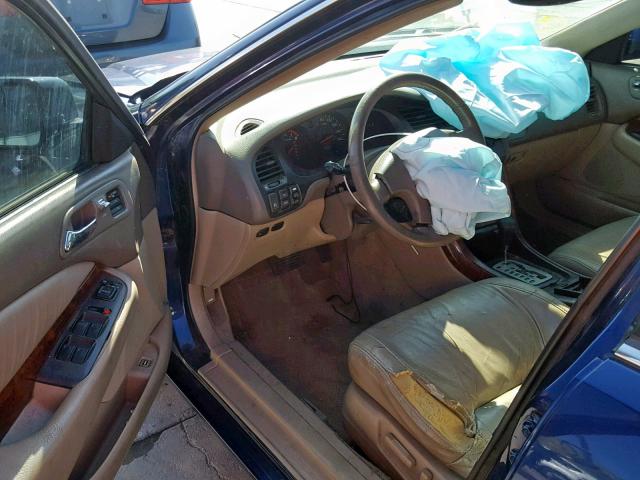 19UUA566X2A056209 - 2002 ACURA 3.2TL BLUE photo 9