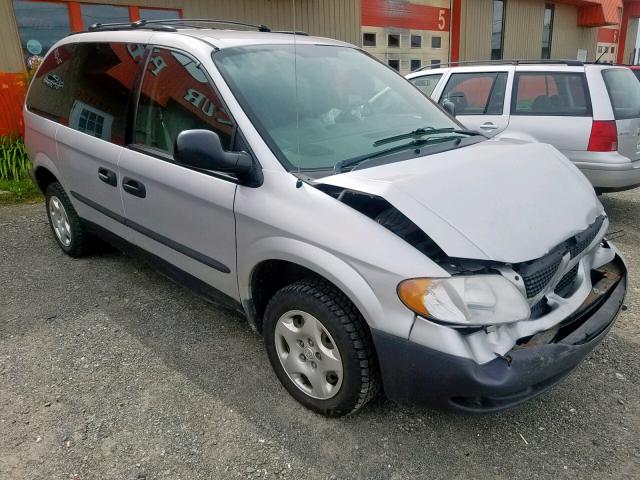 1D4GP25R53B218573 - 2003 DODGE CARAVAN SE SILVER photo 1