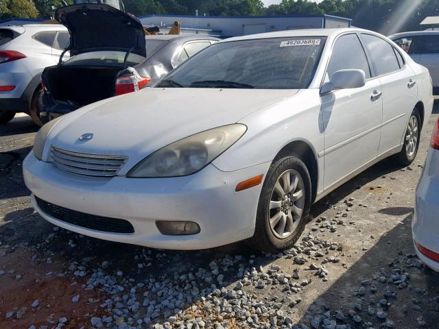 JTHBF30G325030751 - 2002 LEXUS ES 300 WHITE photo 2