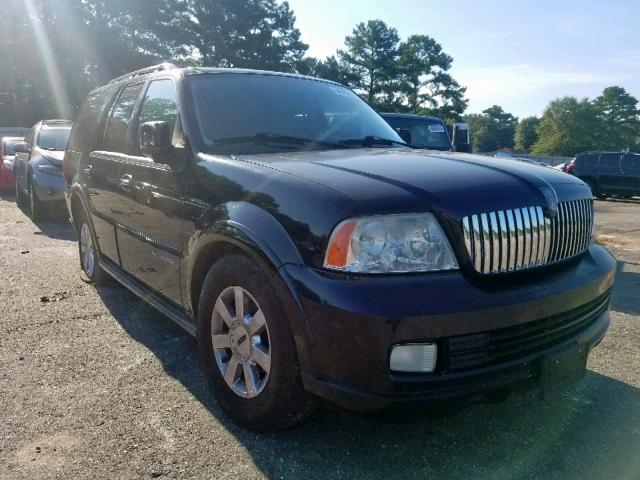 5LMFU28516LJ22196 - 2006 LINCOLN NAVIGATOR BLACK photo 1