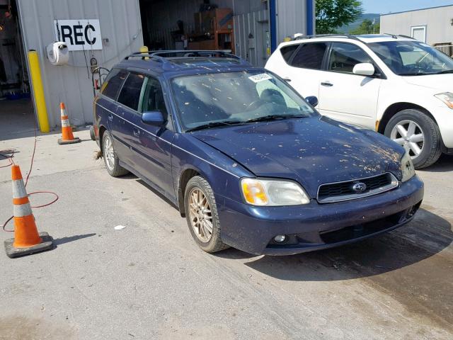 4S3BH625247301041 - 2004 SUBARU LEGACY L S BLUE photo 1