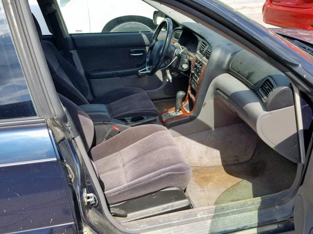 4S3BH625247301041 - 2004 SUBARU LEGACY L S BLUE photo 5