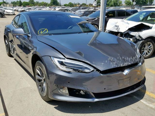 5YJSA1E27JF260629 - 2018 TESLA MODEL S GRAY photo 1