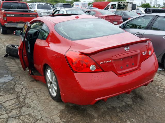 1N4BL2EP9BC135471 - 2011 NISSAN ALTIMA SR RED photo 3