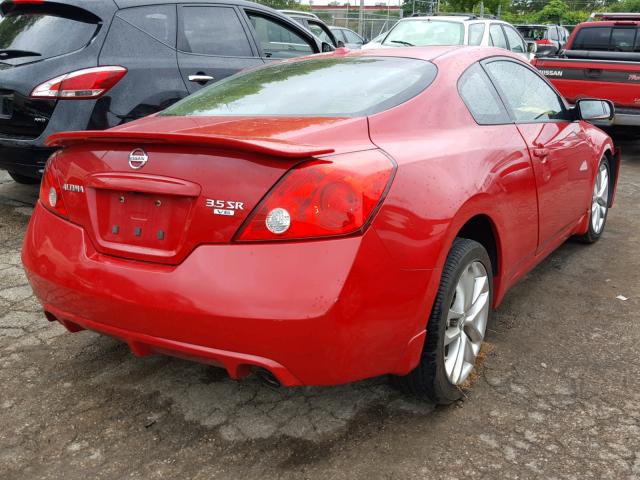 1N4BL2EP9BC135471 - 2011 NISSAN ALTIMA SR RED photo 4