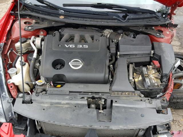 1N4BL2EP9BC135471 - 2011 NISSAN ALTIMA SR RED photo 7