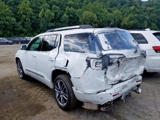 1GKKNXLS5KZ189618 - 2019 GMC ACADIA DEN WHITE photo 3