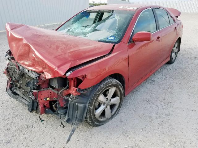 4T1BF3EKXAU501308 - 2010 TOYOTA CAMRY BASE RED photo 2