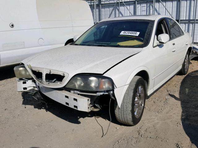 1LNHM86SX3Y698780 - 2003 LINCOLN LS WHITE photo 2