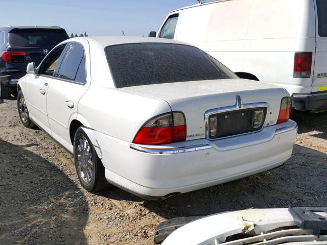 1LNHM86SX3Y698780 - 2003 LINCOLN LS WHITE photo 3