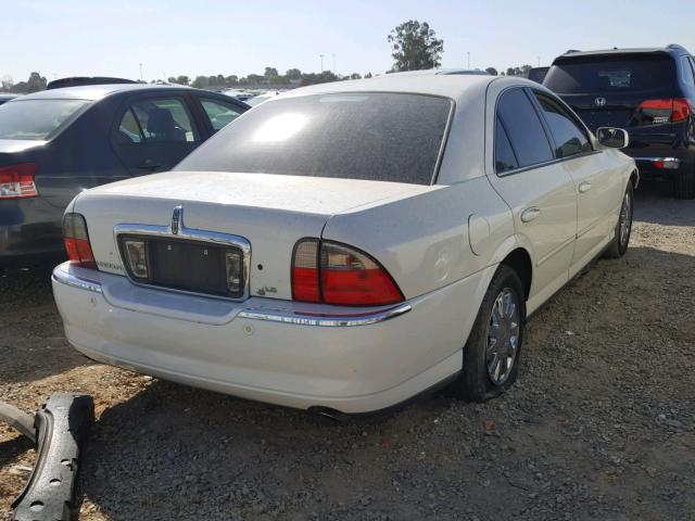 1LNHM86SX3Y698780 - 2003 LINCOLN LS WHITE photo 4