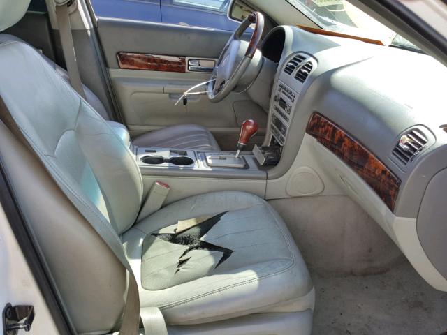 1LNHM86SX3Y698780 - 2003 LINCOLN LS WHITE photo 5